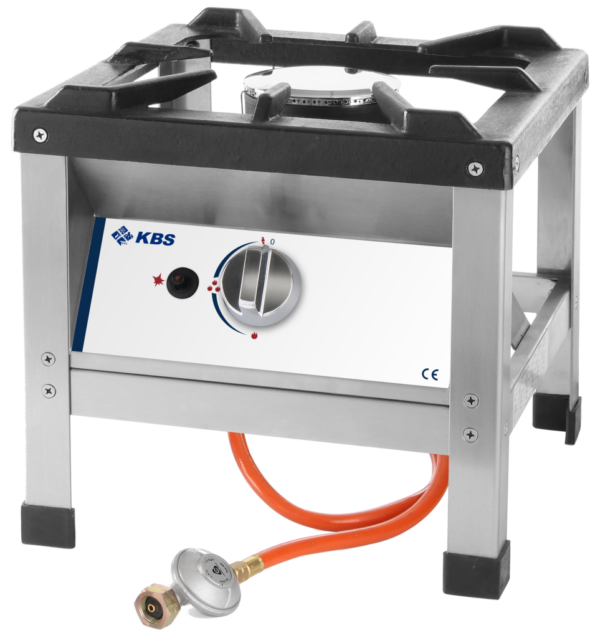 Mobiler Gas-Hockerkocher mit Hochleistungsbrenner 6kW