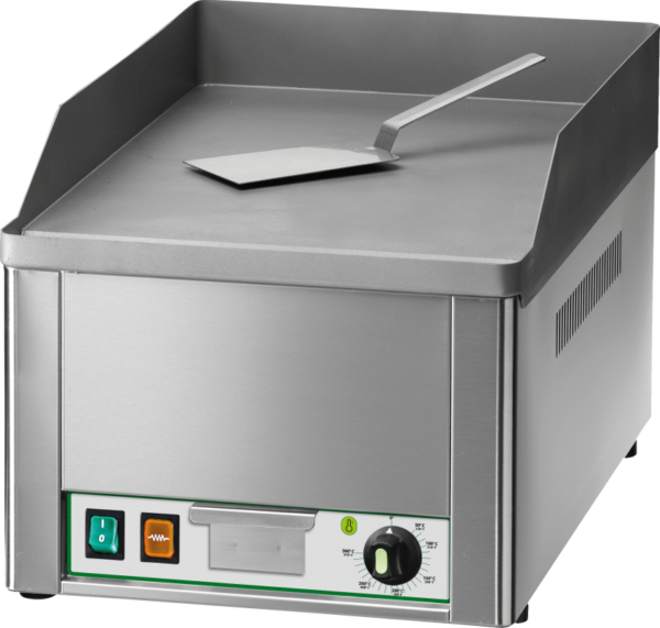 Elektro-Grillplatte 1 Heizzone glatt 3kW