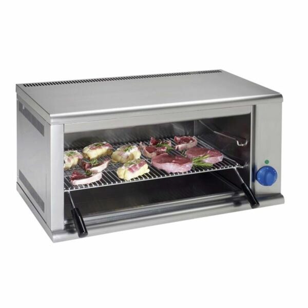 Salamander ultraschnell 4kW vorne offen