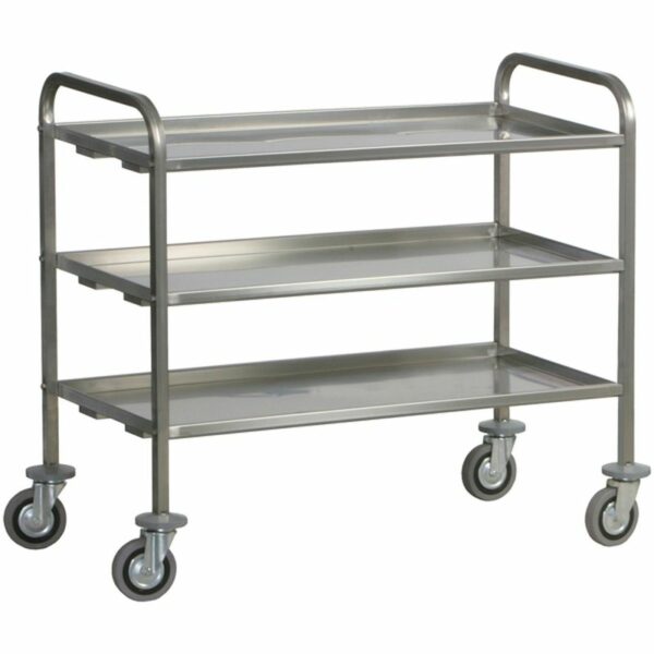 Schwerlast-Servierwagen 1120 mit 3 Böden - 200 kg Traglast
