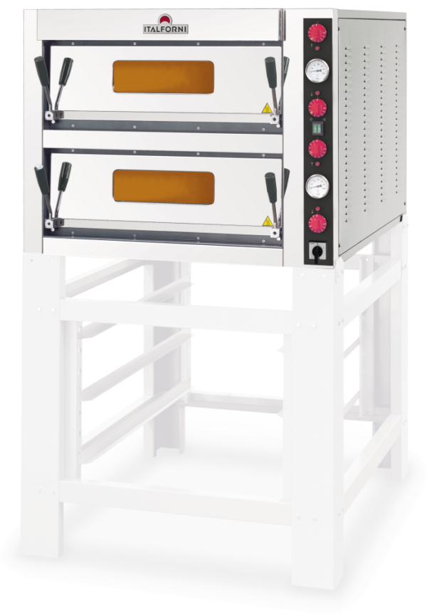 Pizzaofen Allround für 6+6 Pizzen ø33cm elektro 13 kW – Bild 2