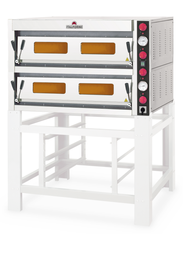 Pizzaofen Allround Q für 6+6 Pizzen ø33cm elektro 13 kW – Bild 2