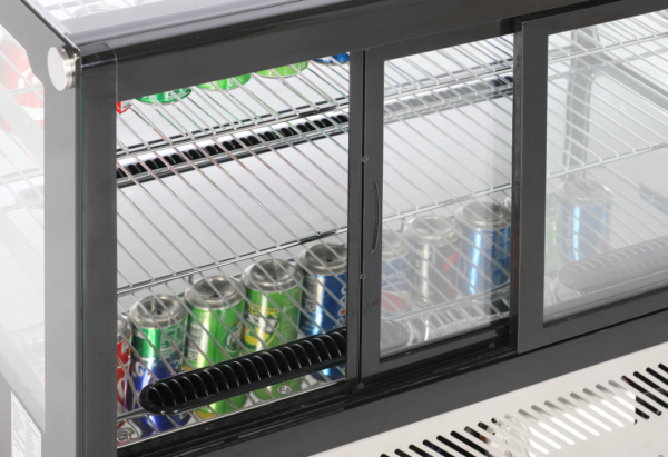 Aufsatz-Kühlvitrine mit 2 Etagen – Bild 3
