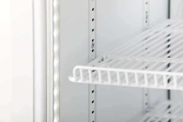 Glastürkühlschrank FLK 365 weiß – Bild 5