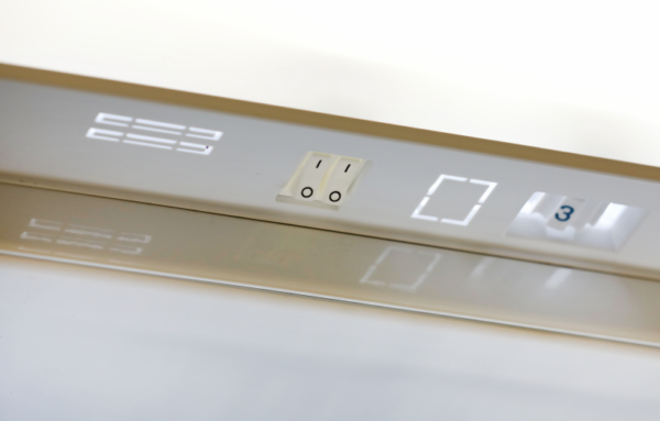 Glastürkühlschrank FLK 365 weiß – Bild 6