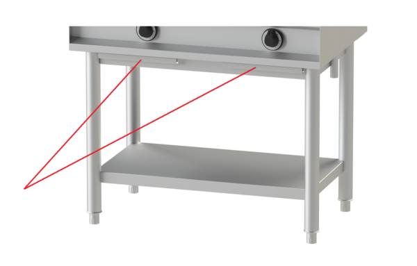 Wokherd 2 Brenner Wand-Modell 2x13kW – Bild 3